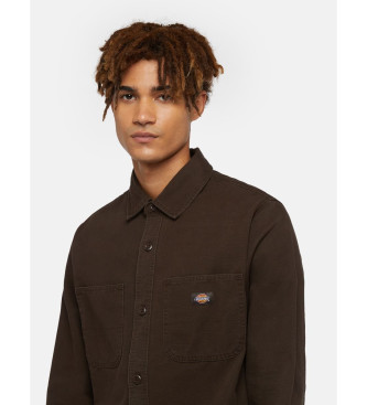 Dickies Camisa Duck Canvas marrn