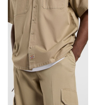 Dickies Camisa castanha Riverbend