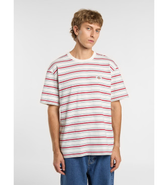 Dickies Off-white Lewistown Gestreiftes T-Shirt