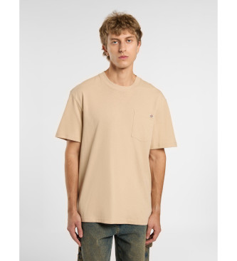 Dickies Maglietta tascabile beige Luray