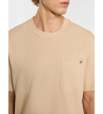 Dickies Maglietta tascabile beige Luray