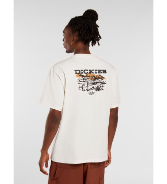 Dickies T-shirt Landscape blanc cass