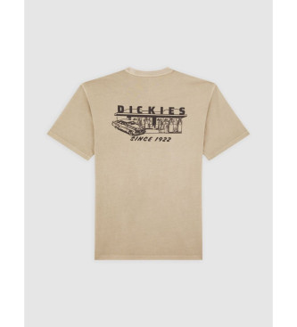 Dickies Station Service T-shirt bruin