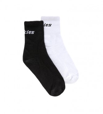 Dickies Confezione da 2 calzini Carlyss bianco, nero