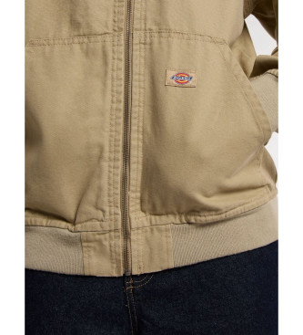 Dickies Canvasjacka med brun anka