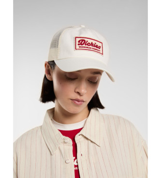 Dickies Gorra Trucker Lewistown blanco roto