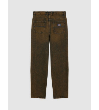 Dickies Thomasville Jeans brązowy