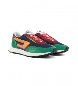 Diesel Chaussures Racer S-Racer Lc vertes, multicolores 