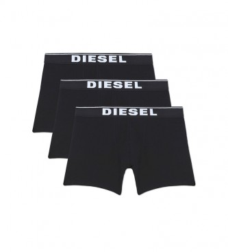 Diesel Pack de 3 Boxers UMBX-Sebastian negro