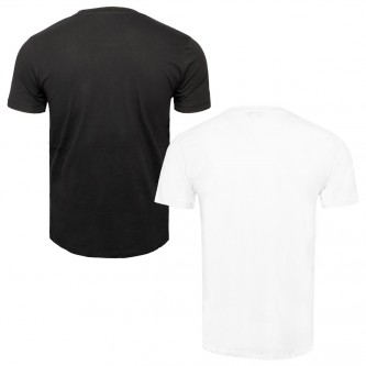 Diesel Pack 2 camisetas UMLT-Jake Maglietta negro, blanco