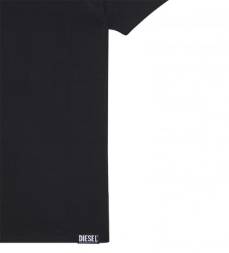 Diesel Pacote de 3 camisolas interiores UMTEE-Randalismo branco, cinzento, preto