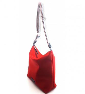 Dimoni Shoulder Handbag AC222STTOMO red -32x31x12cm