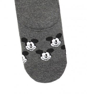 Disney Apenas uma meias Mickey cinza