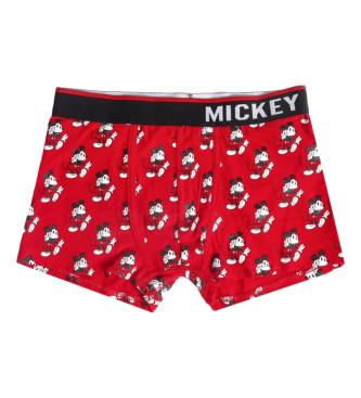 Disney Cales boxer/ cuecas boxer Mickey State Caixa de oferta em metal vermelho