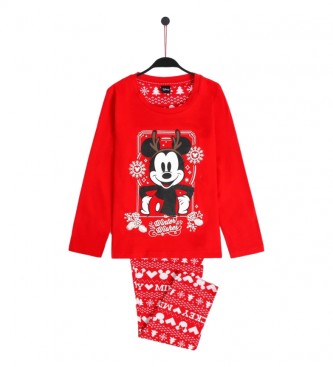Disney Mickey Christmas Pyjama mit langen rmeln  
