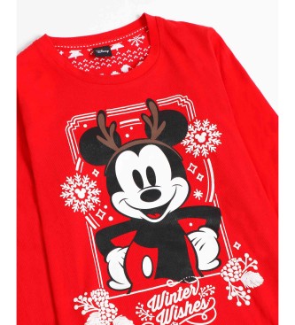 Disney Mickey Kerstmis Pyjama met lange mouwen  