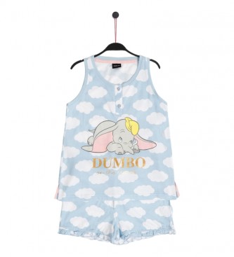 Disney Pijama Sin Mangas Dumbo  azul