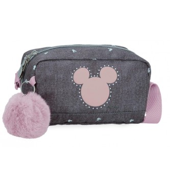 Disney Borsa a tracolla antracite con borchie Mickey