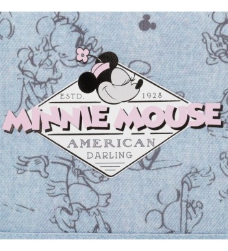 Disney Sac  dos bleu Minnie American darling