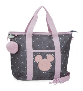 Disney Mickey studs bag with computer holder anthracite