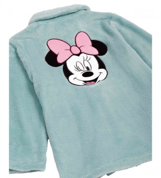 Disney All Over Minnie Trkis Warmer Mantel mit langen rmeln