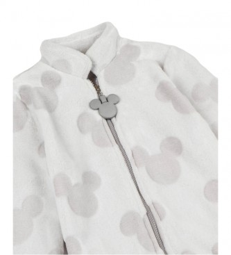 Disney Mickey Hugs gray long sleeve robe