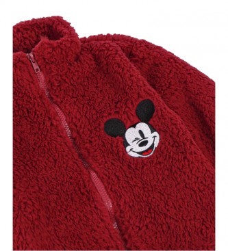 Disney Manteau de sport Mickey grenat