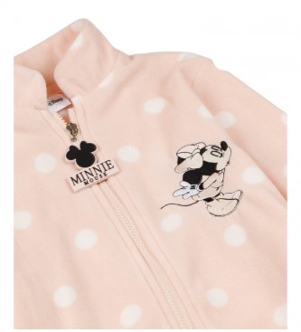 Disney Long sleeve robe Minnie Bubble Gum salmon