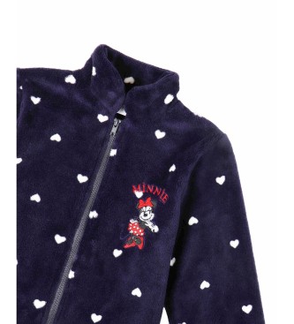 Disney Girl's Minnie Hearts Warm Long Sleeve Coat