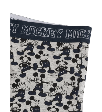 Disney Set 2 bxers Mickey Jeans marino