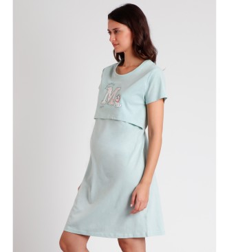 Disney Zwangerschap Wonder Mama-Hemd met korte mouwen groen 