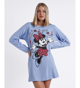 Disney Minnie Grow-Hemd met lange mouwen blauw