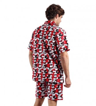 Disney Pyjama Oh Mickey rouge