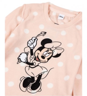 Disney Pijama Minnie Bubble Gum salmn