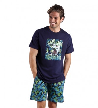 Disney Feeling Awesome marineblauer Pyjama