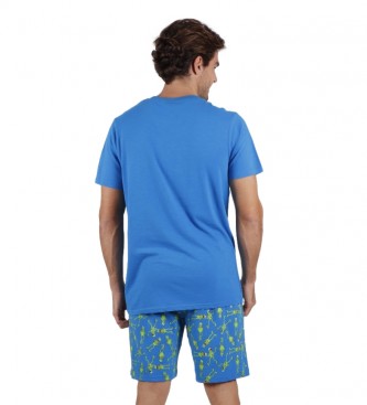 Disney Interesting blue pajamas