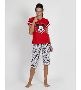 Disney Mickey All Stars Women's Short Sleeve Pajamas