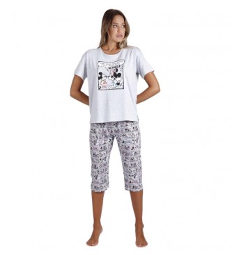 Disney Mickey Comic Pyjamas wei, grau