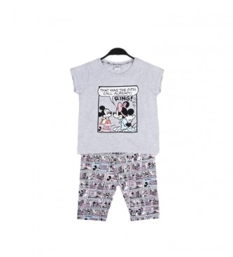 Disney Mickey Comic gray pajamas