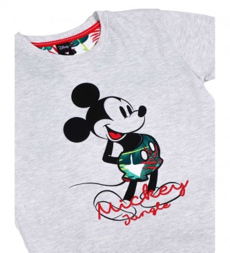 Disney Pijama Mickey Jungle cinza