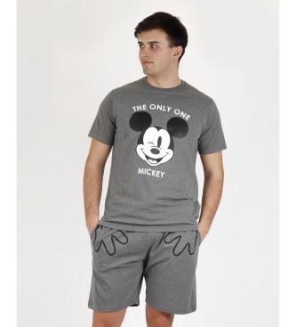 Disney Pijamas de manga curta para homens Mickey