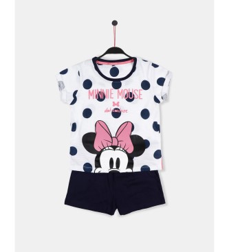 Disney Minnie Dots Kurzarm-Pyjama fr Mdchen