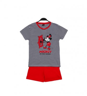 Disney Pyjama Minnie Sailor marine, rouge
