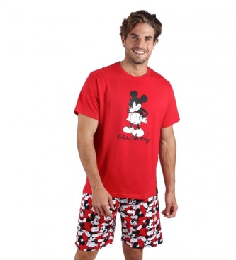 Disney Pijama  Oh Mickey rojo