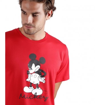 Disney Pijama  Oh Mickey rojo
