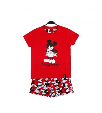 Disney Pijamas Oh Mickey vermelho
