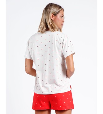 Disney Pyjama met korte mouwen Denkend aan jou rood