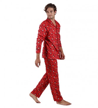 Disney Mickey Christmas red pajamas