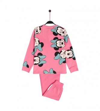Disney Pyjama  manches longues All Over Minnie rose