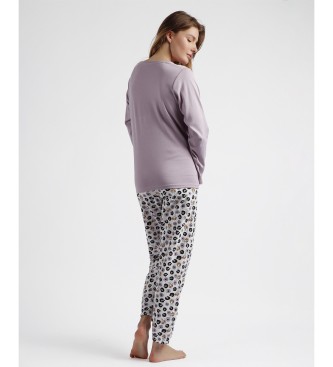 Disney Daisy Fashion Lilac Long Sleeve Pyjamas